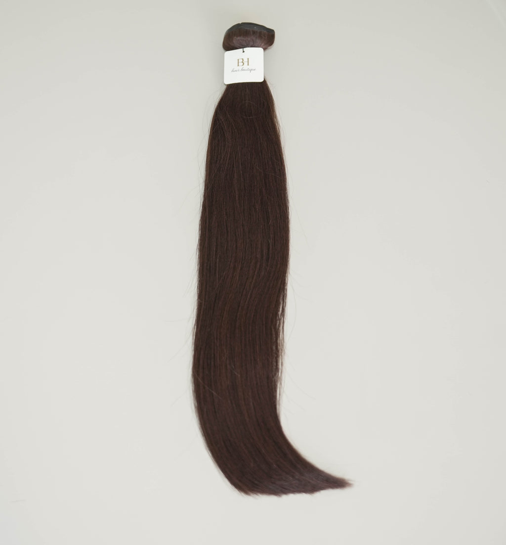 clipin Dark Brown 1A 18in
